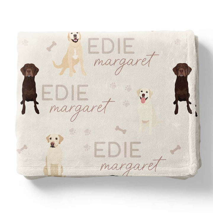 Personalized Kids Blankets | Dog Breeds