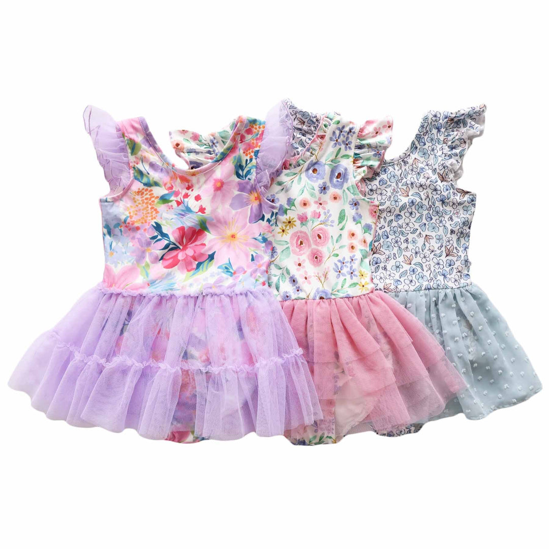 floral leotards for girls