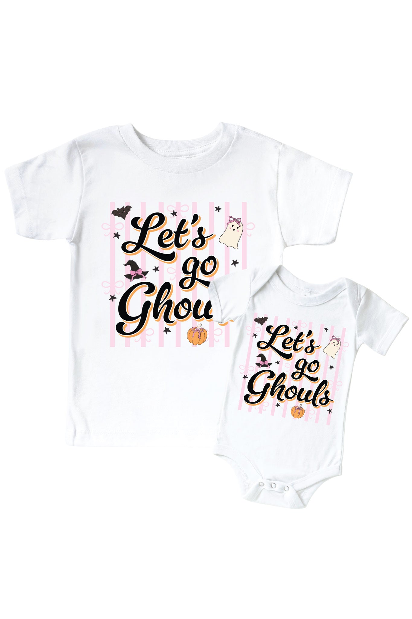 'Let's Go Ghouls' Halloween Graphic Bodysuit & Kids' Tee