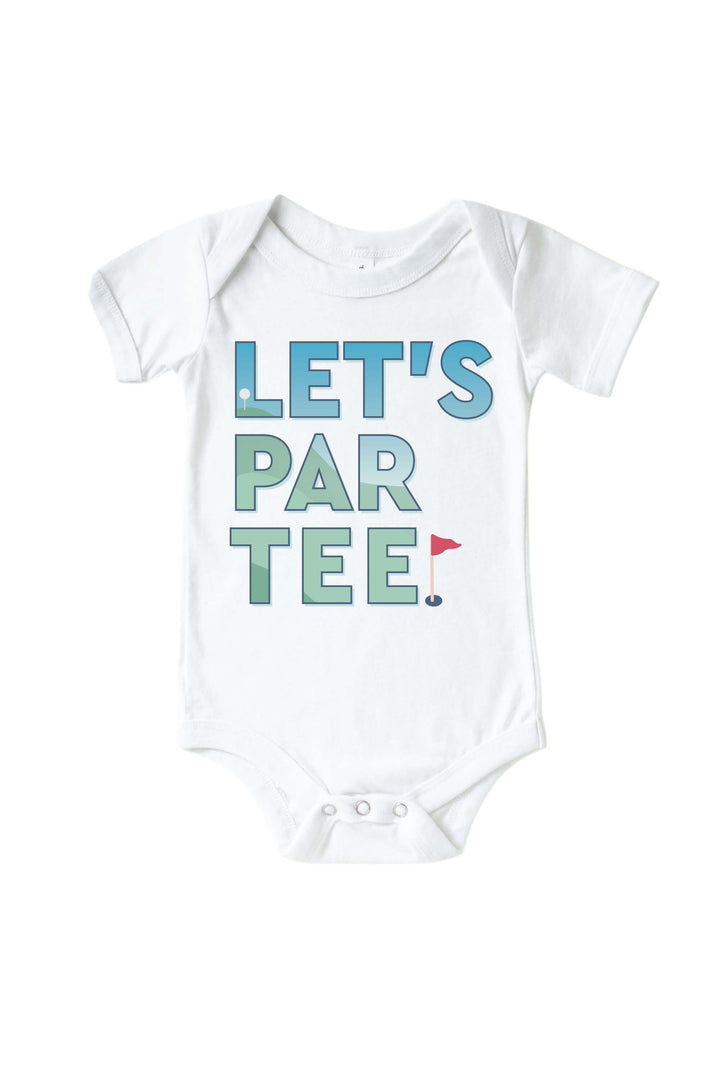 let's par tee graphic bodysuit 