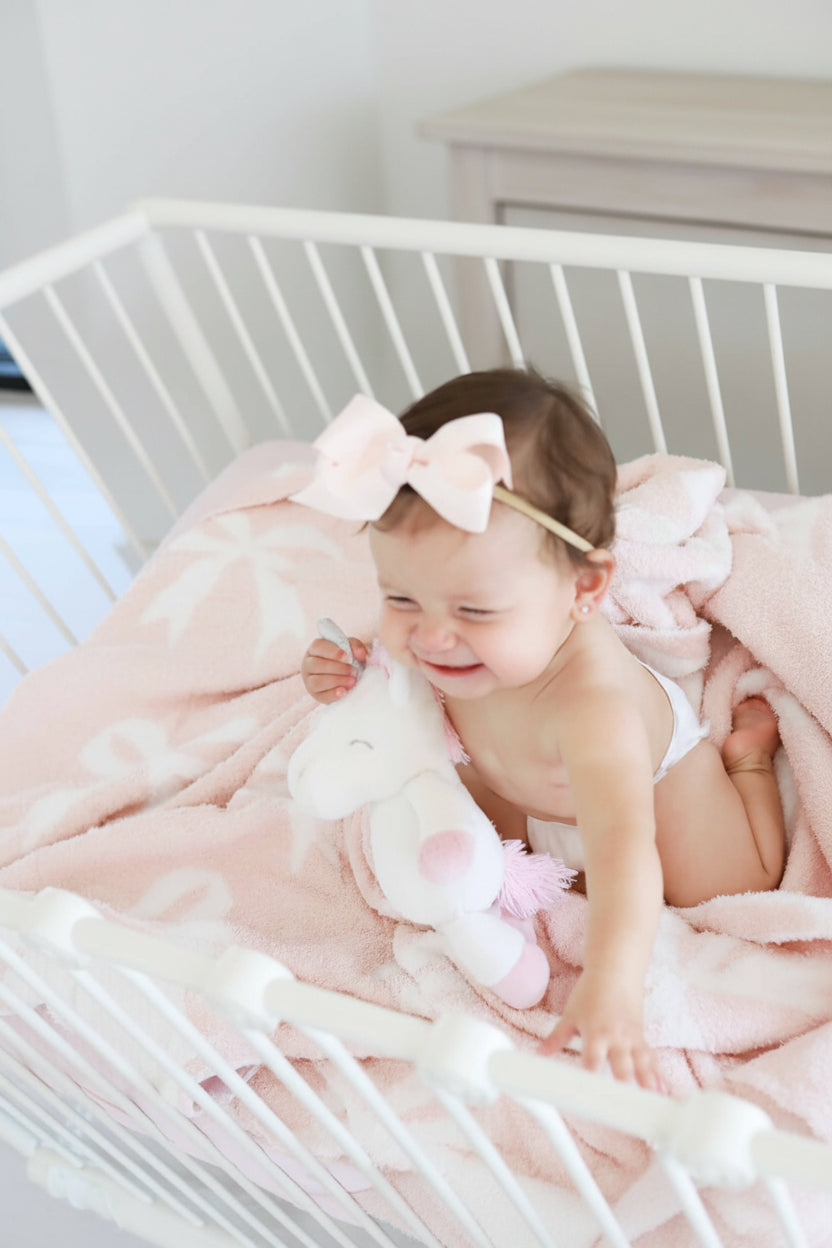 CuddleLane™ Luxe Blankets | Bows