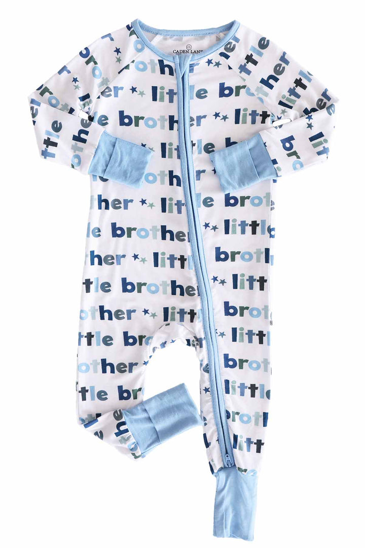 little brother zip romper
