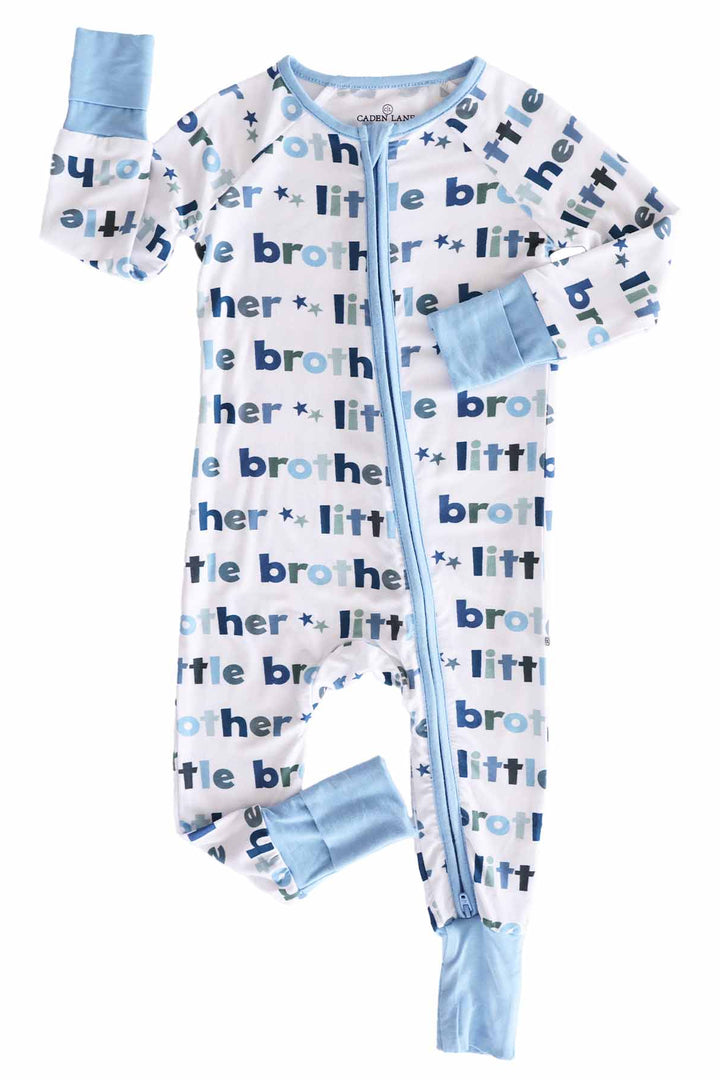 little brother zip romper