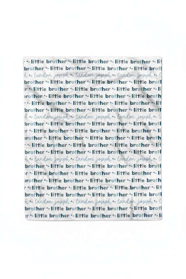 Personalized Kids Blanket | Little Sibling