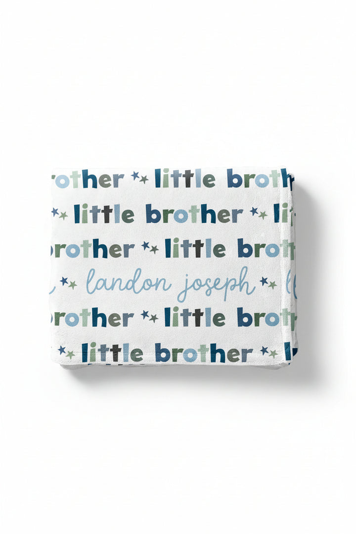 Personalized Kids Blanket | Little Sibling