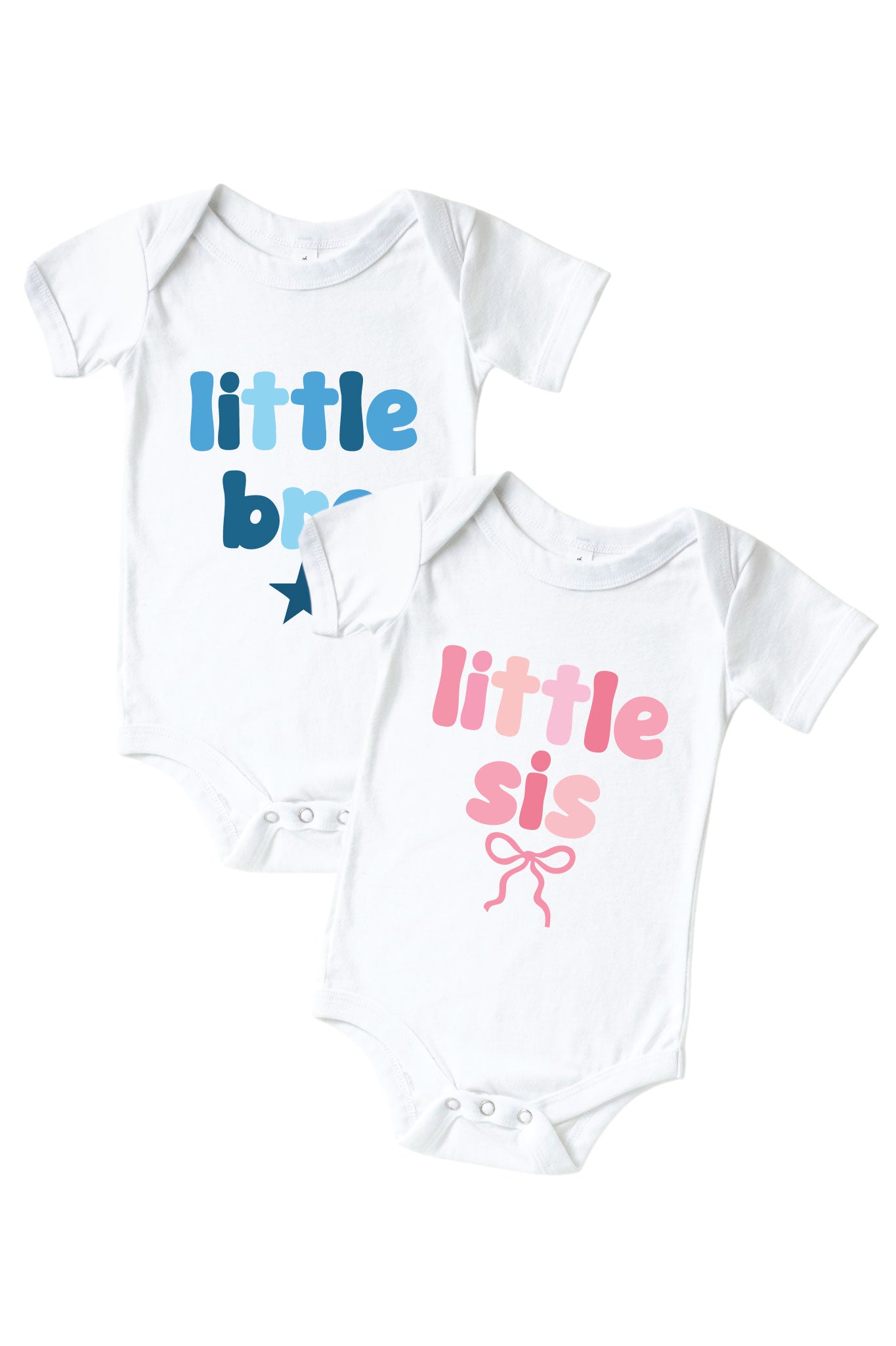 The Littles Graphic Bodysuit | White