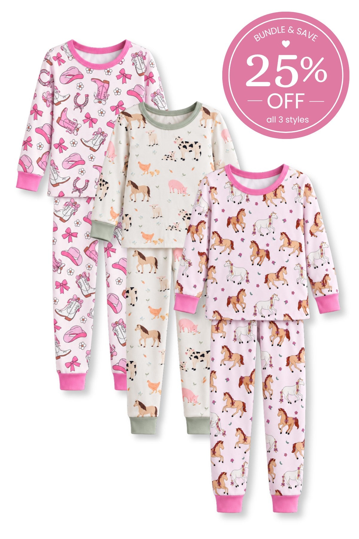 Little Outlaw Two-Piece Pajama Bundle