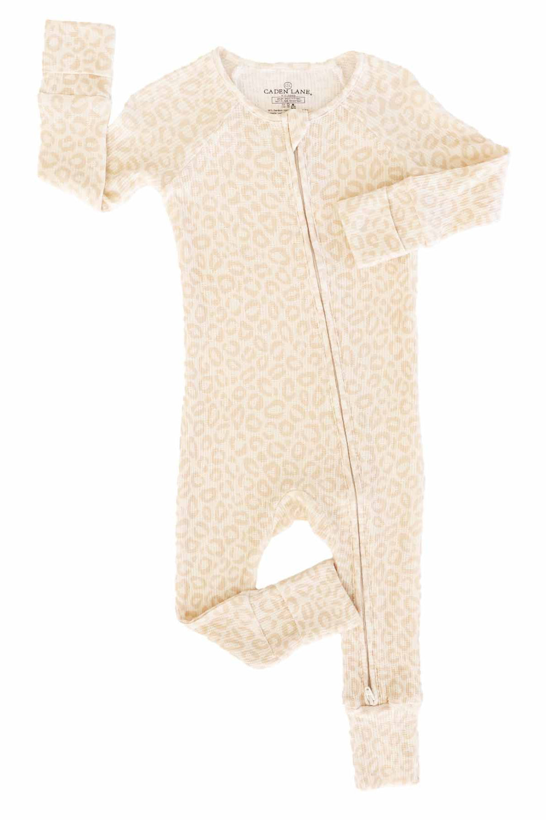 lovely leopard convertible zip romper