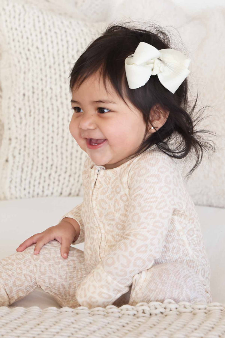lovely leopard double zipper convertible zip romper 