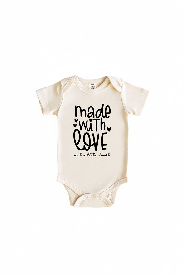 Made With Love Graphic Bodysuit | Natural
