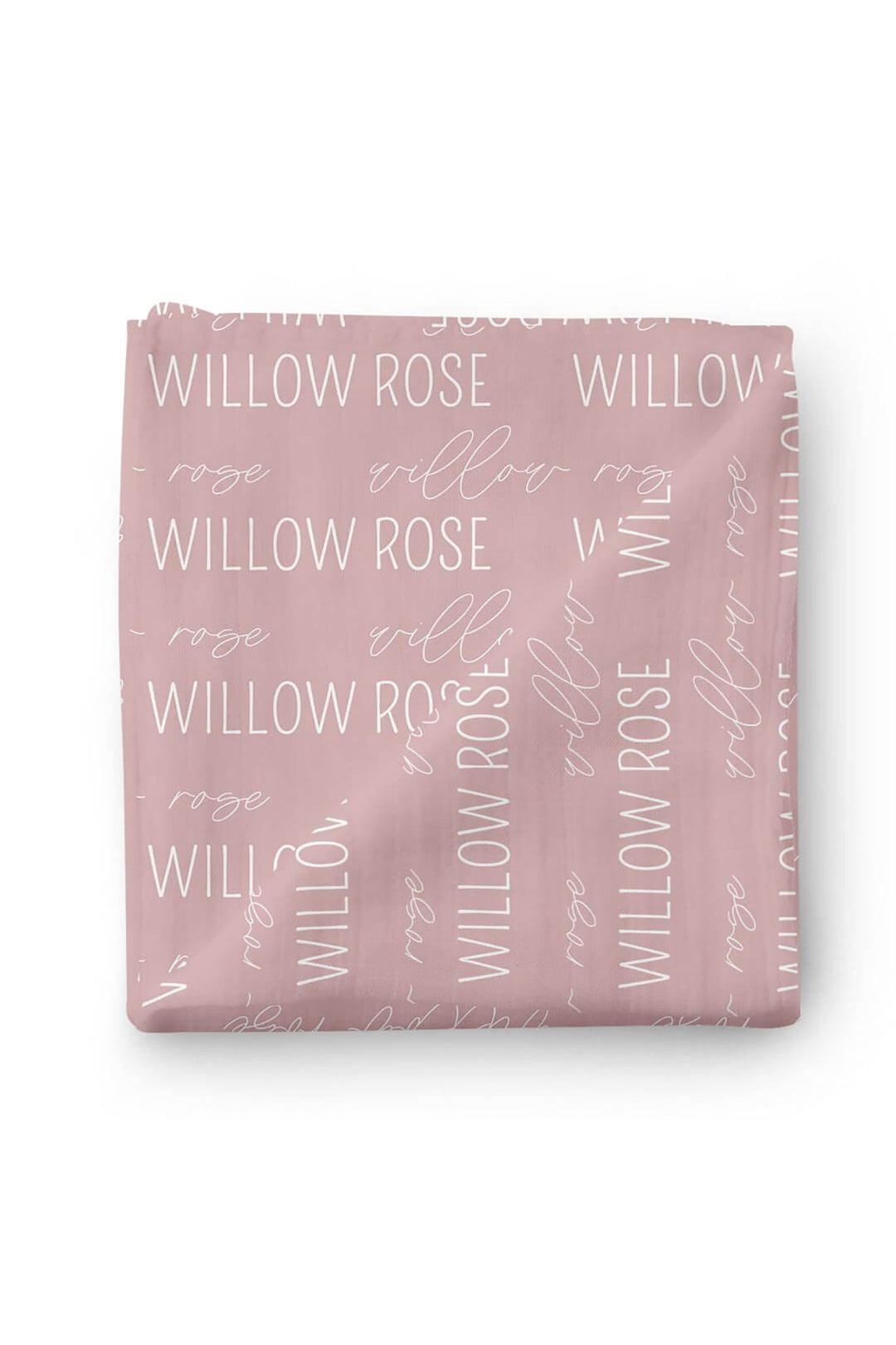 Personalized Baby Name Swaddle Blanket