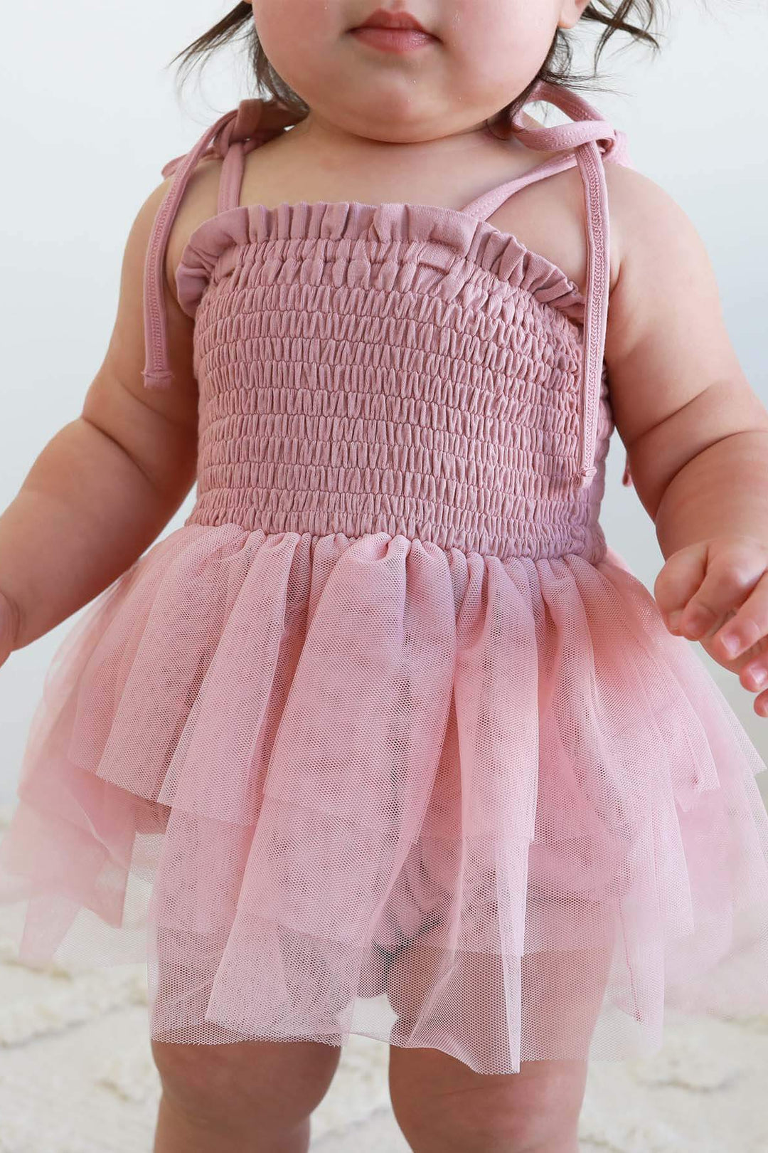 mauve tutu bodysuit for babies