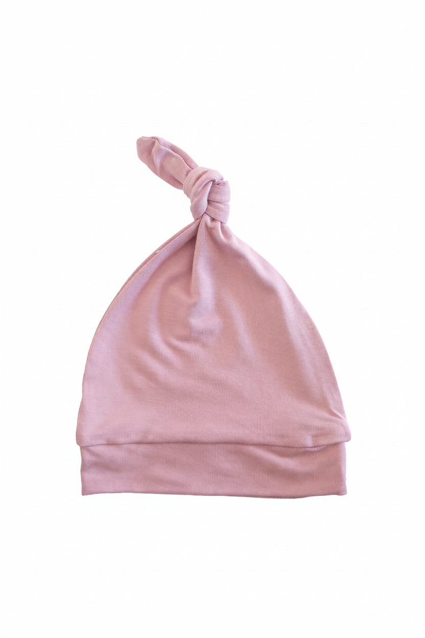 mauve bamboo hat