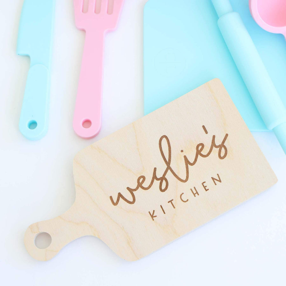 mermaid personalized cutting board 
