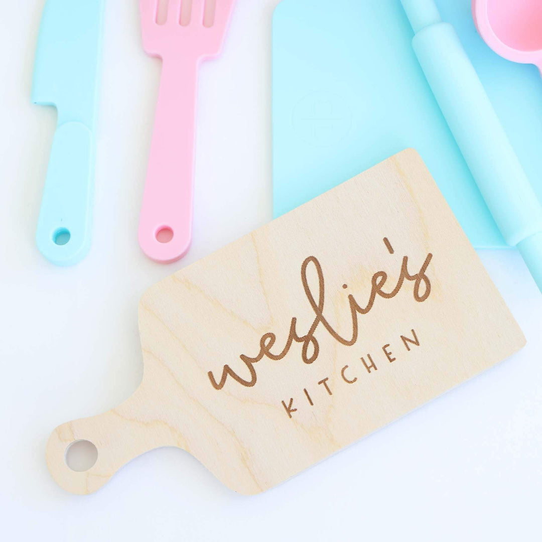 mermaid personalized cutting board 