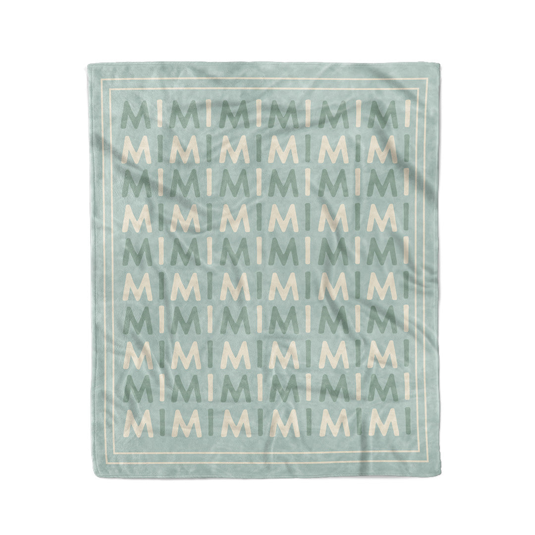 Personalized Blanket | Color Name Block