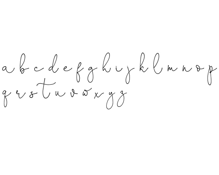 script font