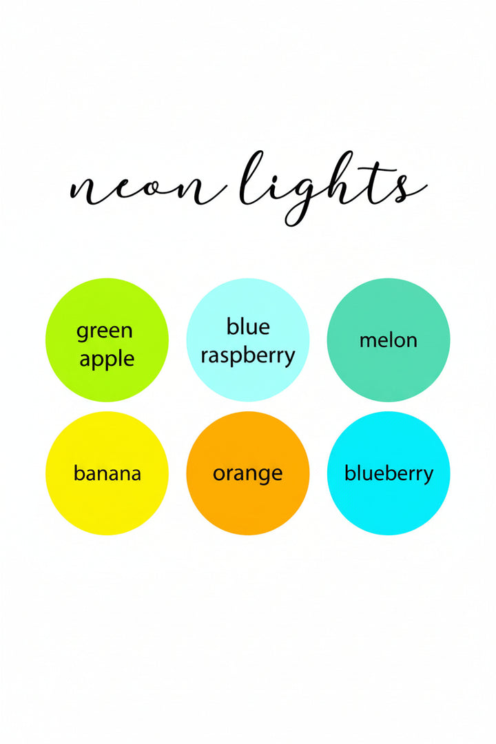 Personalized Color Blanket | Neon Lights