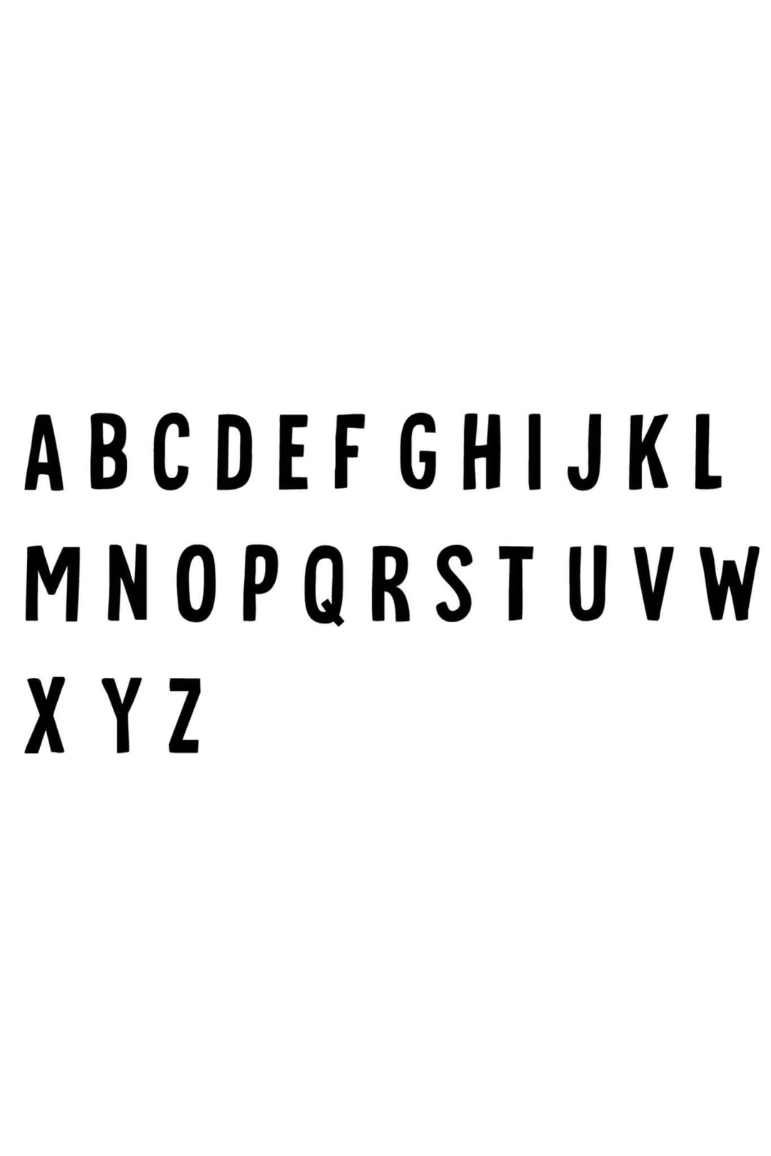 nickname font 