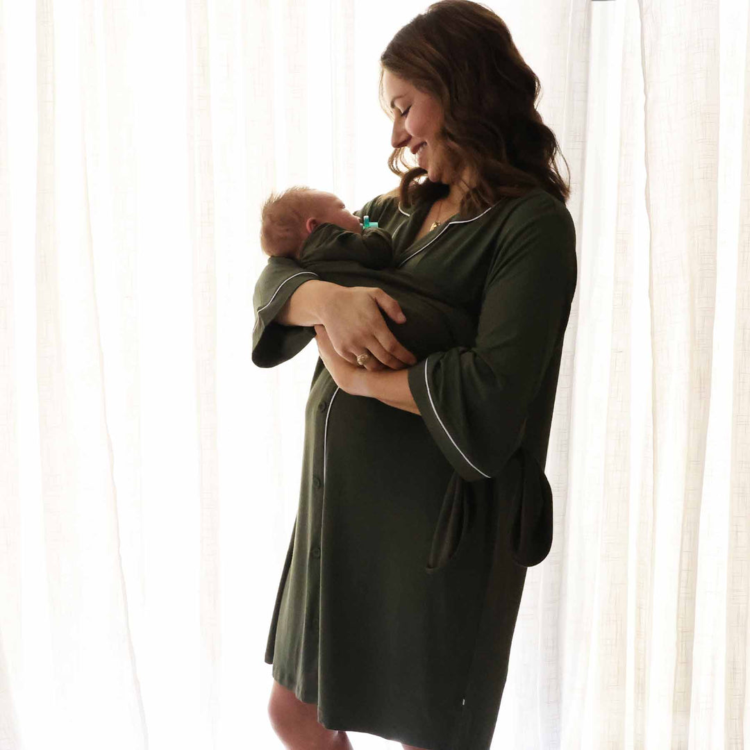 Labor & Delivery Nightgown | Olive
