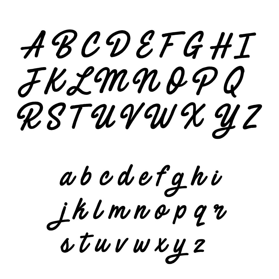 painted paradise font 