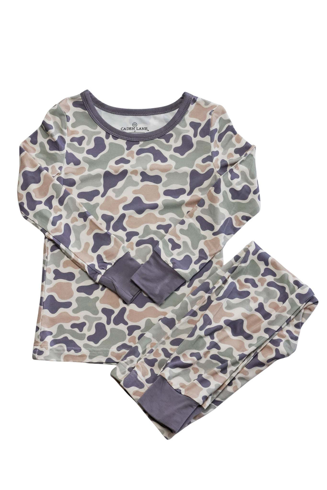 Two-Piece Bamboo Pajama Set | Camo Cutie