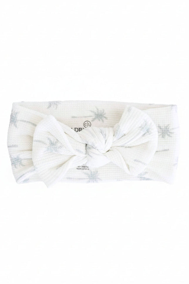green palm baby headwrap