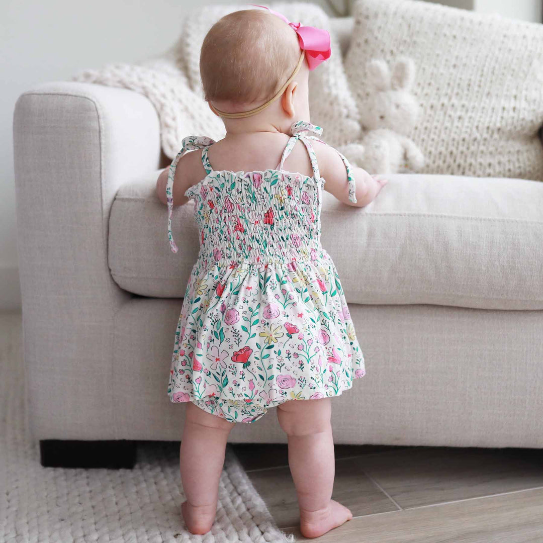 paris petals bodysuit for babies 