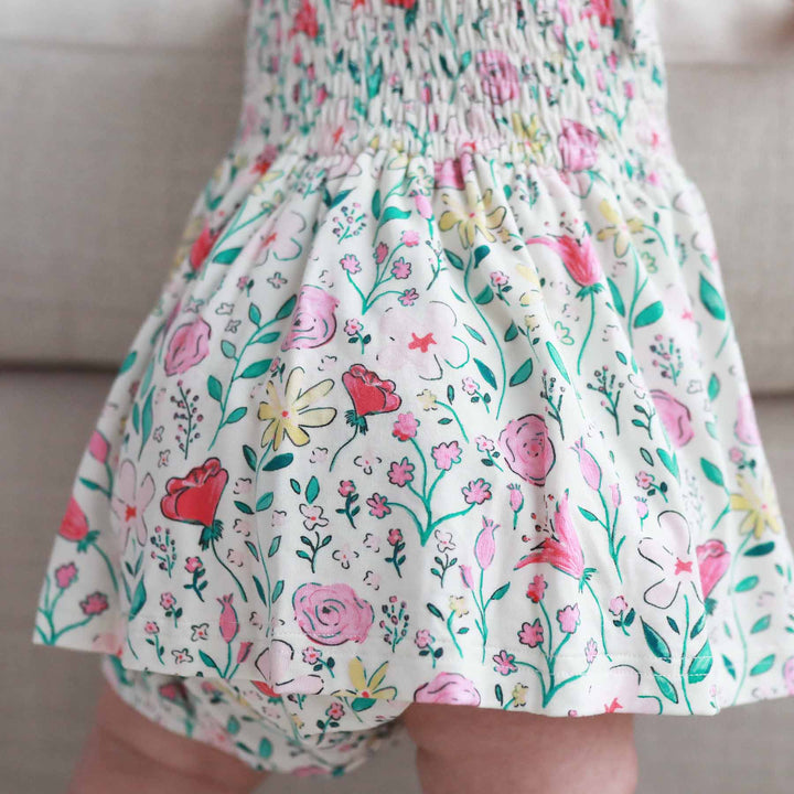 floral baby bodysuit 