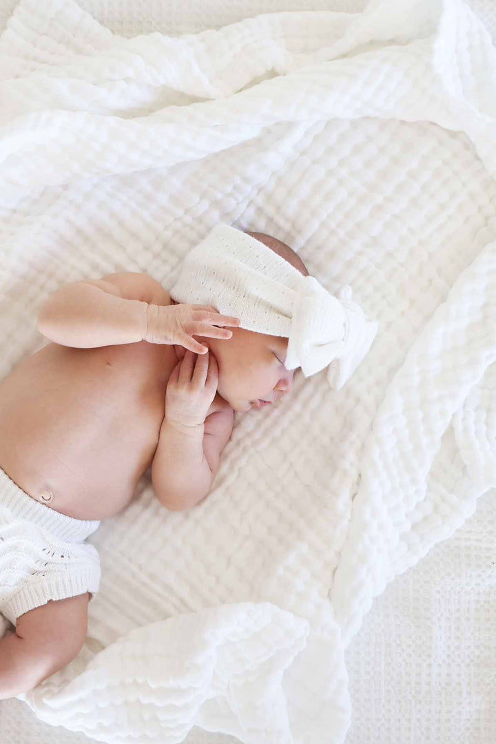 pearl gauze swaddle for babies 