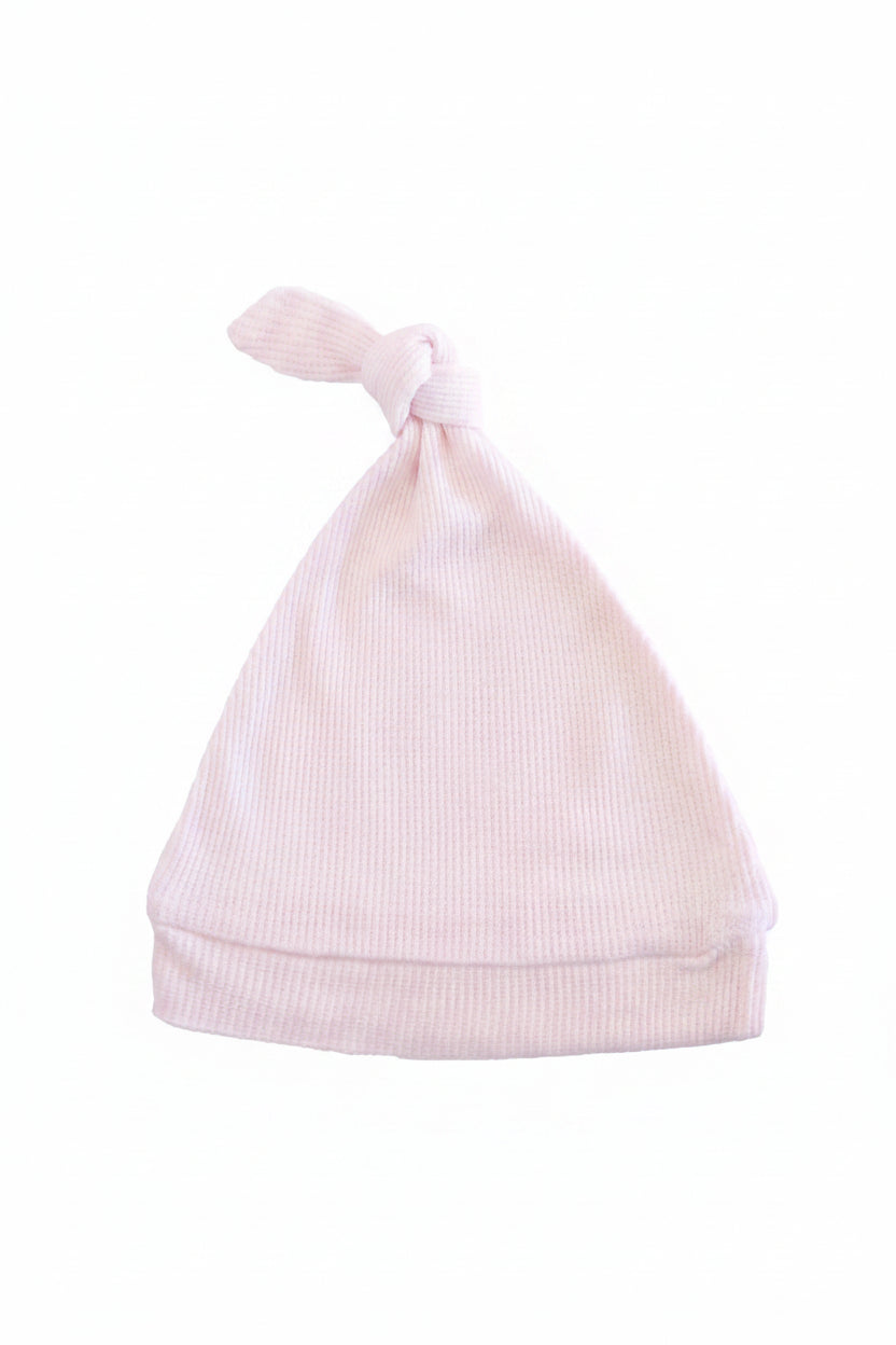 pearl pink bamboo hat 