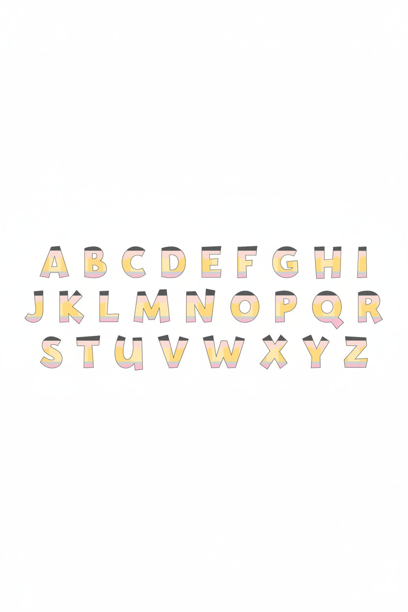 pencil font 