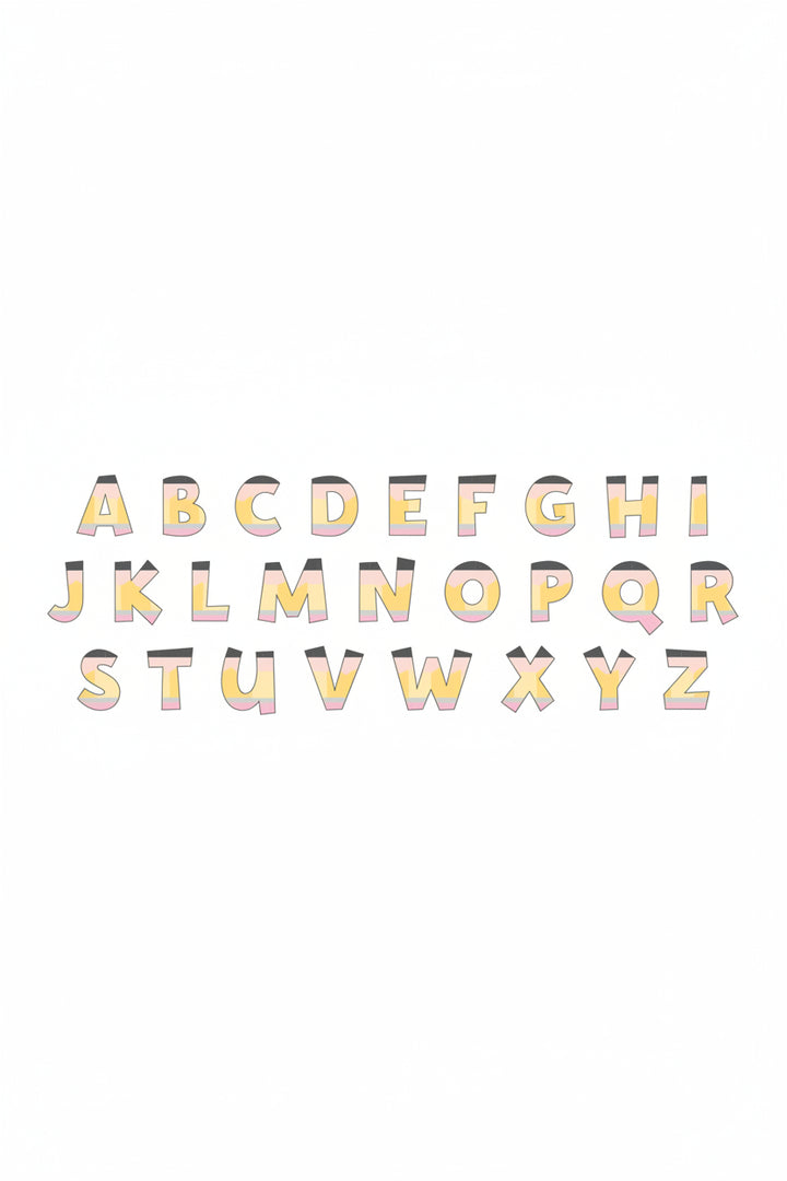 pencil font 