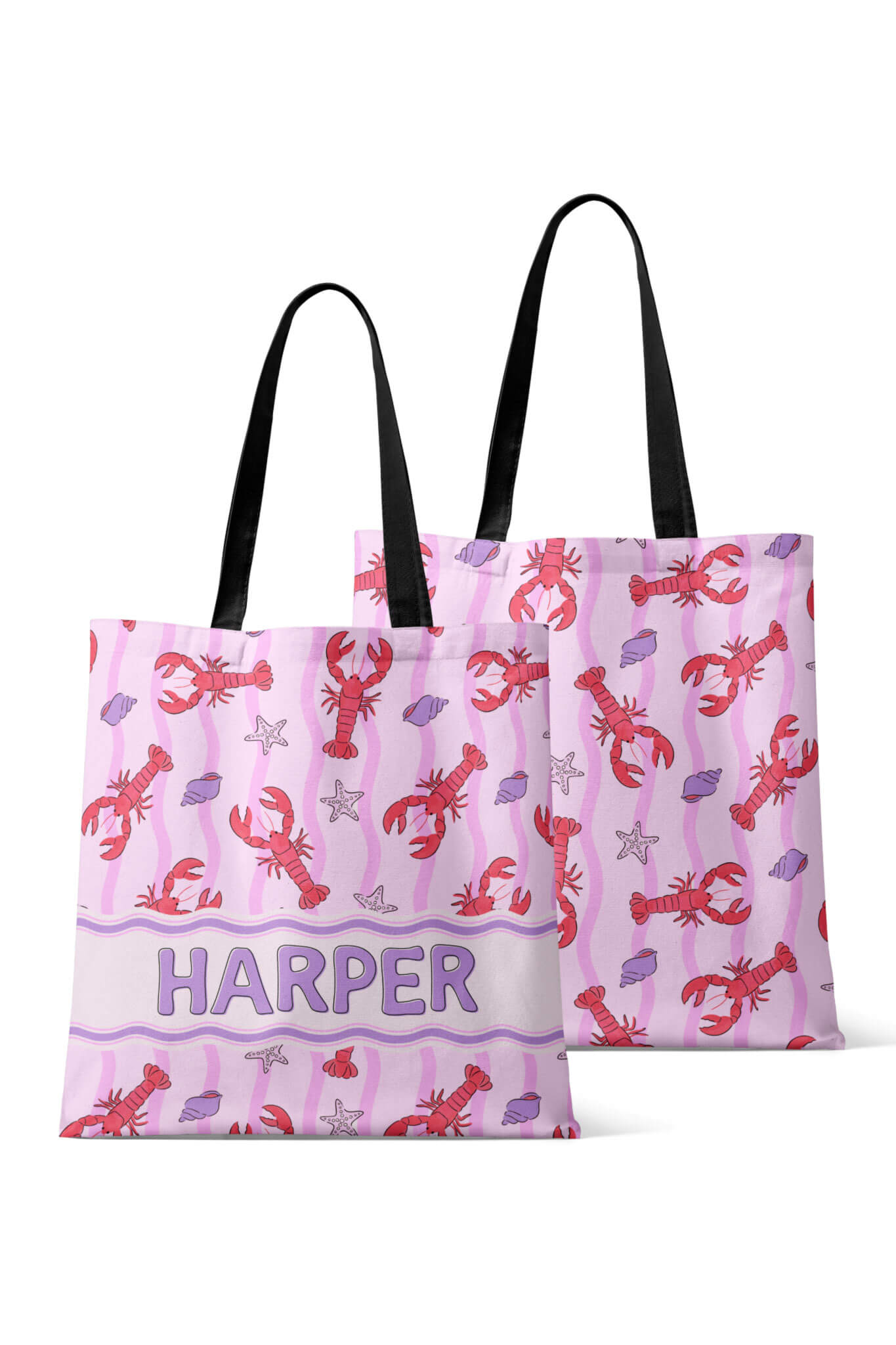 Personalized Tote Bags | Pinch Me Pink