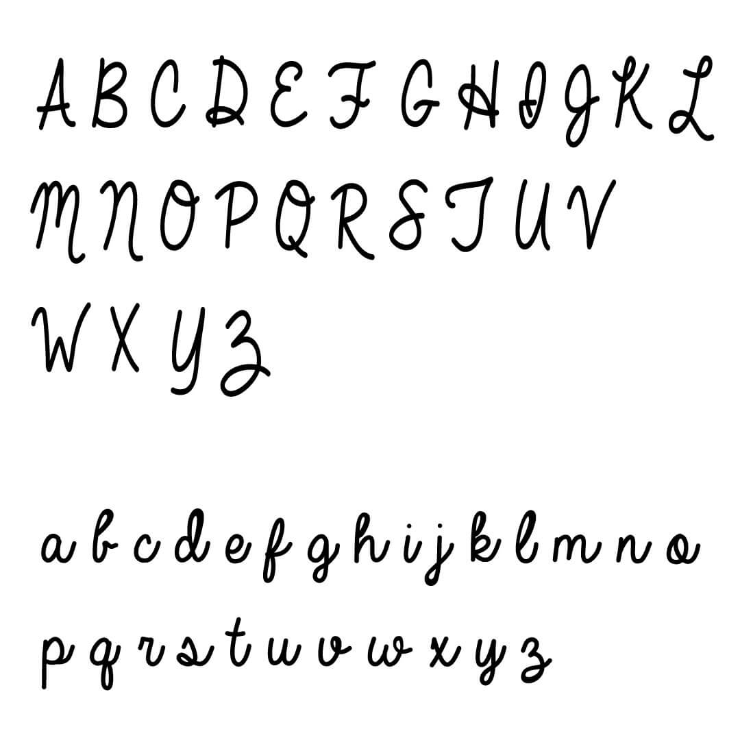 pink chicken font 
