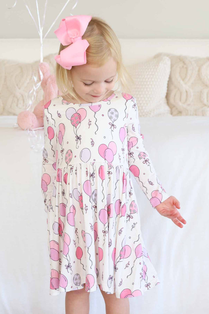 girls casual birthday-themed dress