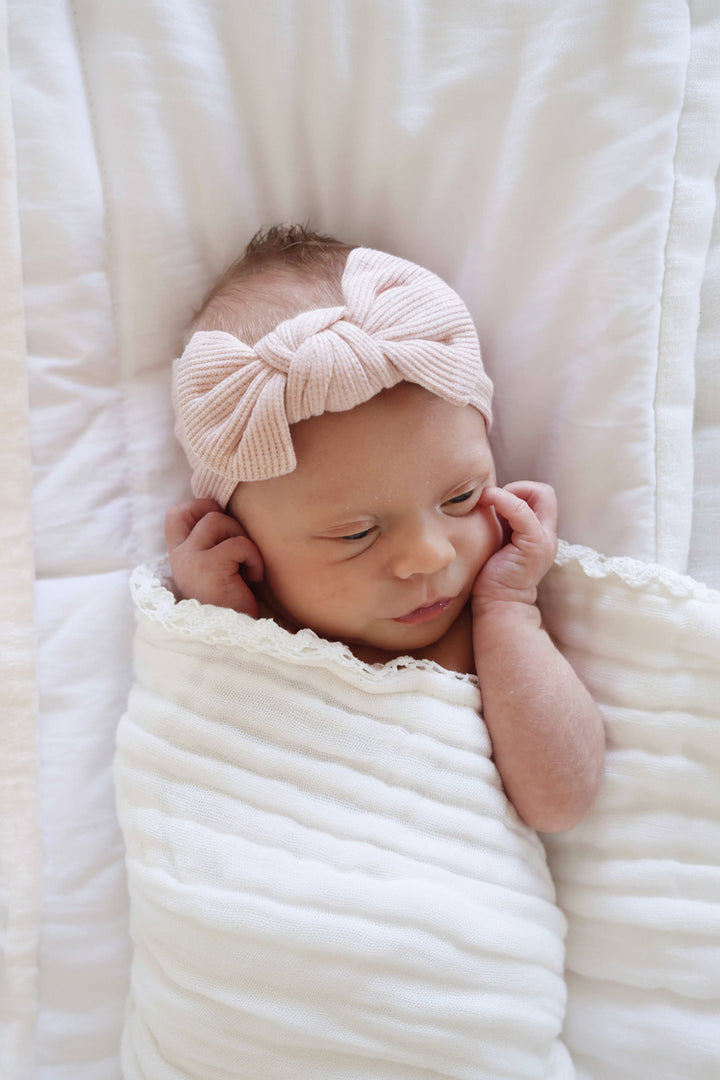 pink fawn headwrap 