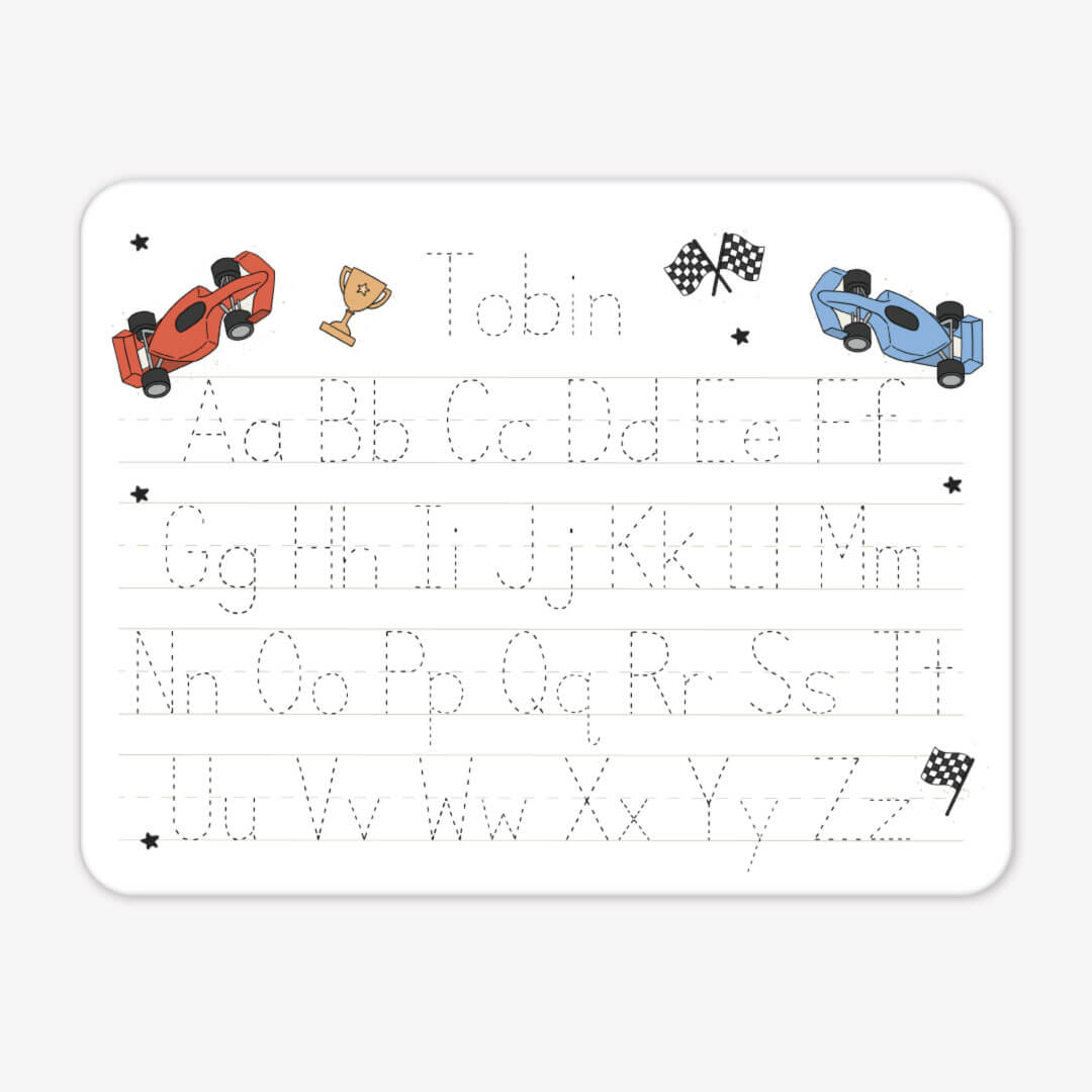 car personalized whiteboard for kids
