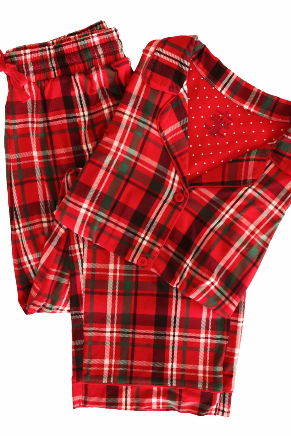 Shirt and pant Caden Lane plaid pajamas