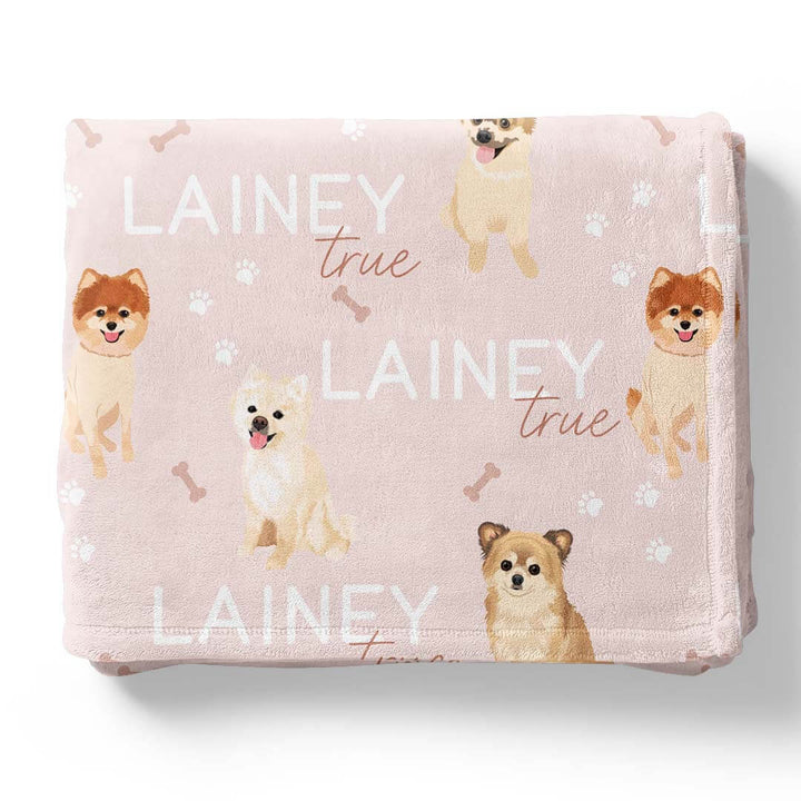 Personalized Kids Blankets | Dog Breeds