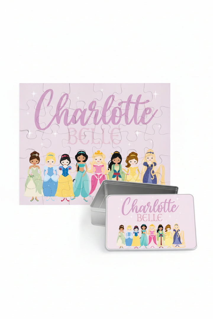 Kids Personalized 30 Piece Puzzle | Pretty Princess