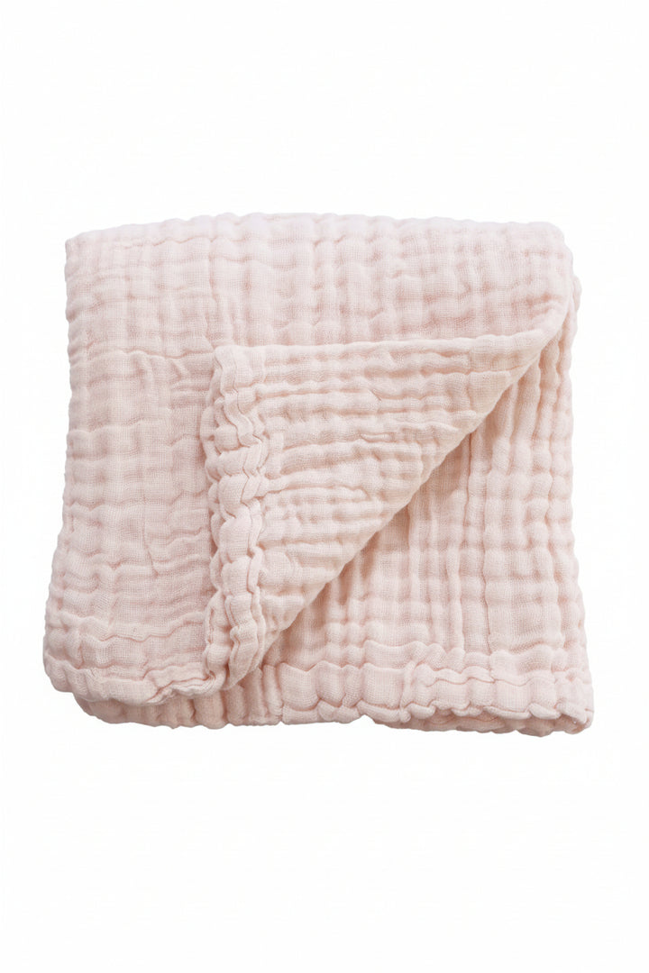 primrose light pink gauze swaddle for babies