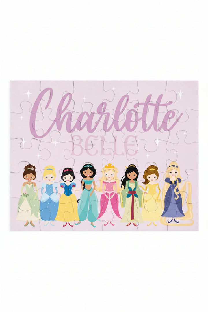princess personalized puzzle 