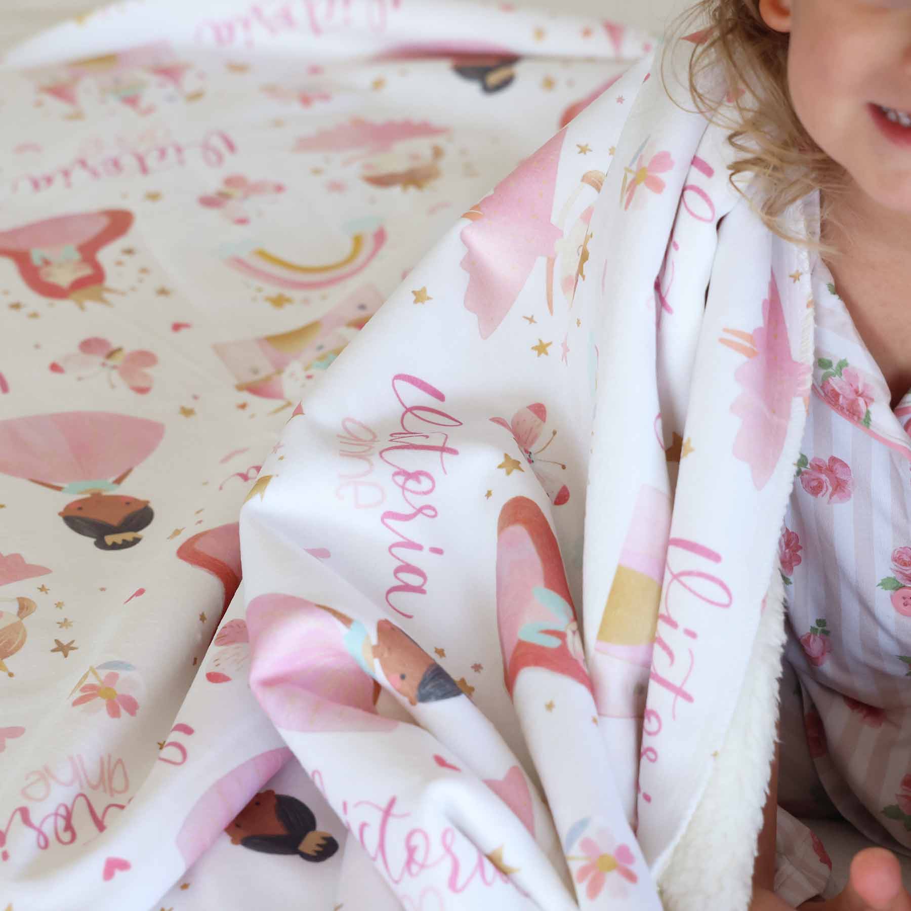 Personalized Kids Blanket | Sweet Princess