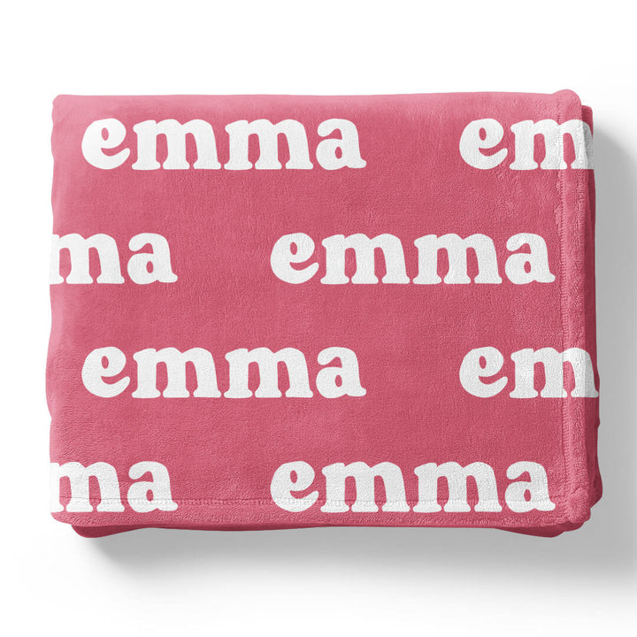 Paradise Personalized Color Blanket