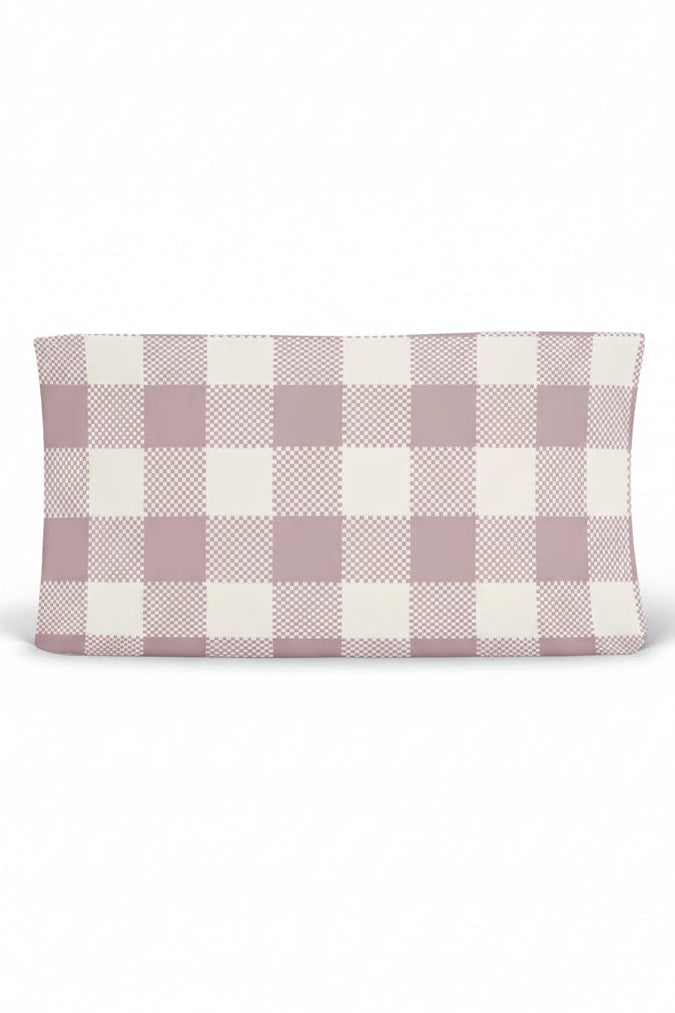 rosy check changing pad cover 
