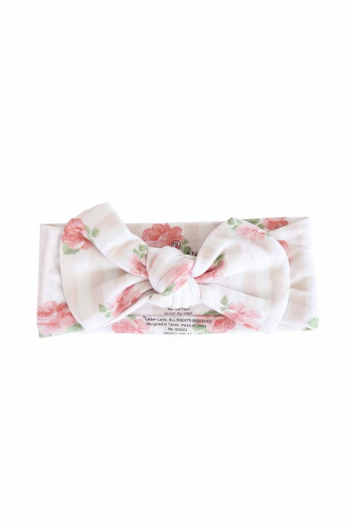 rosy & cozy headwrap