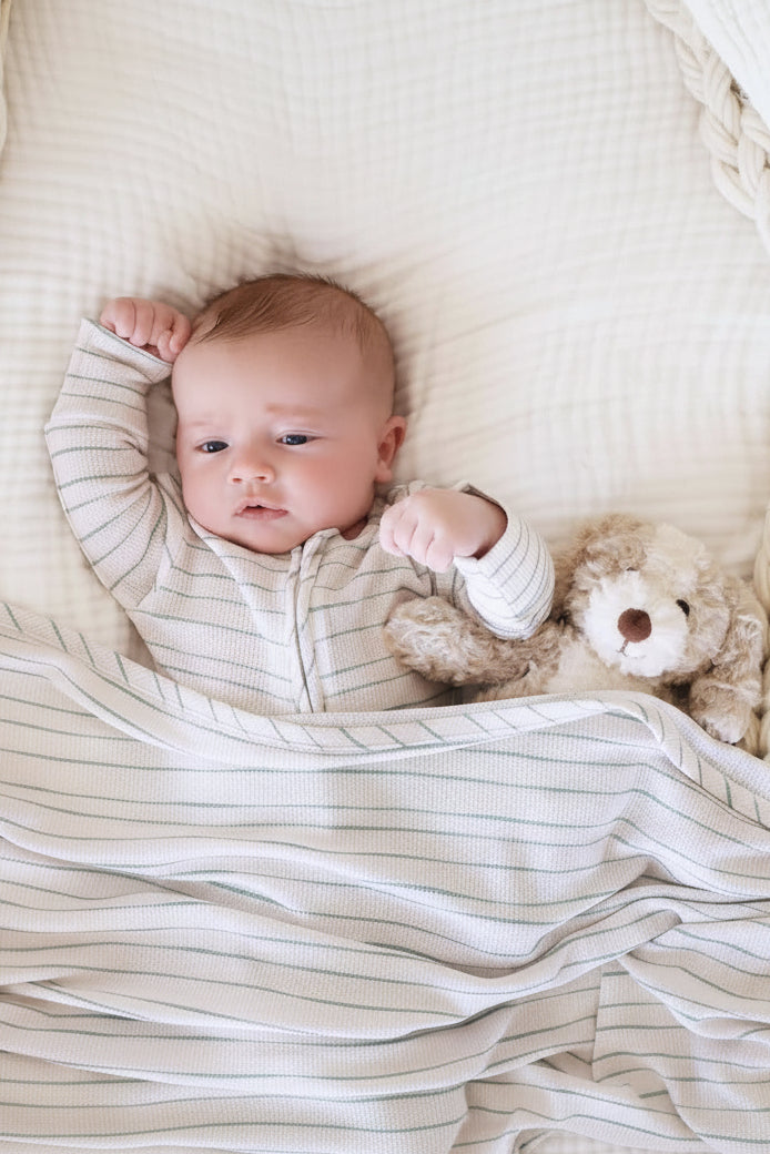 All Bamboo Waffle Swaddle Blankets