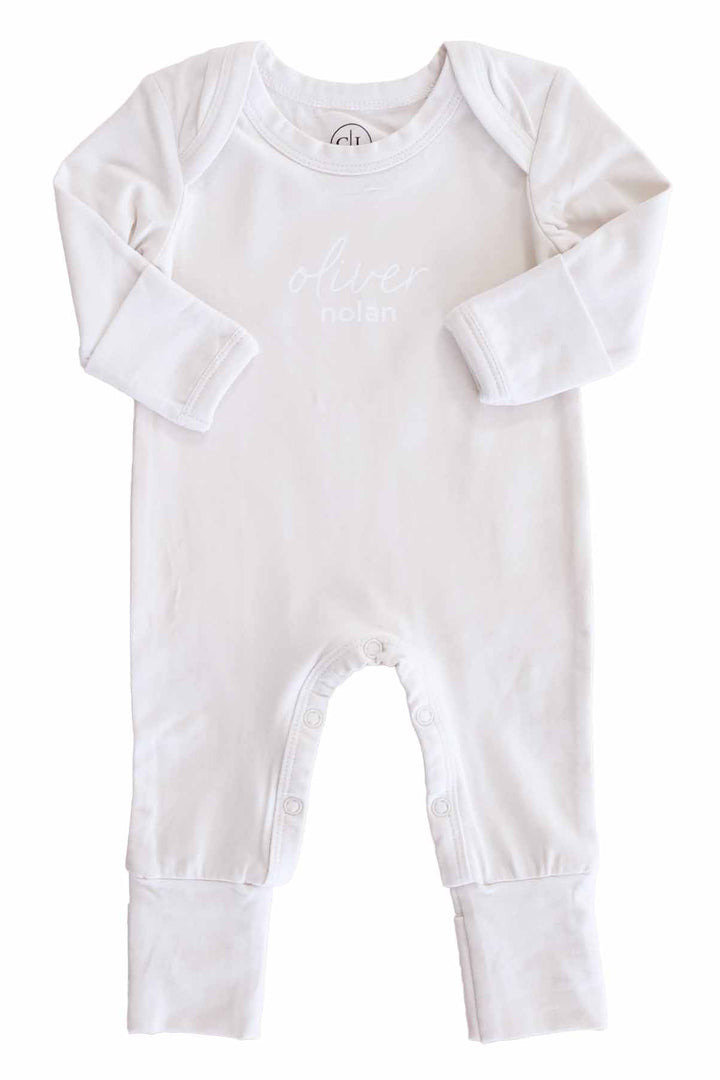 Personalized Full Length Snap Rompers