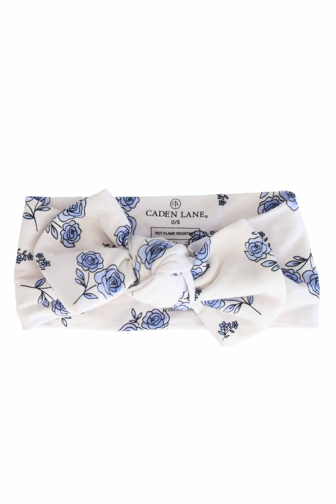 sapphire garden knit large bow headwrap for girls 